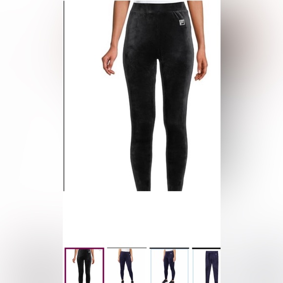 Fila Pants - Fila ladies Velour leggings